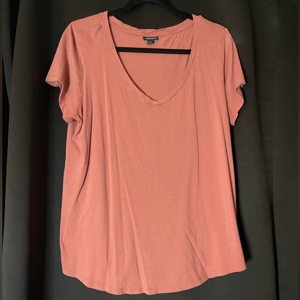 Torrid V-neck tee
